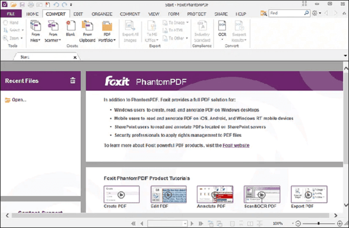 Foxit Phantom PDF - programma di PDF editing in Windows 