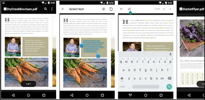 google pdf reader per dispositivi mobili