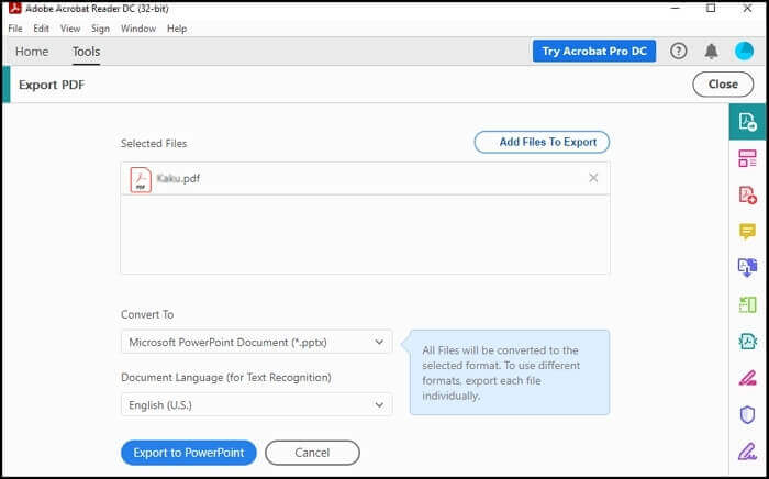 pdf a slide adobe slide