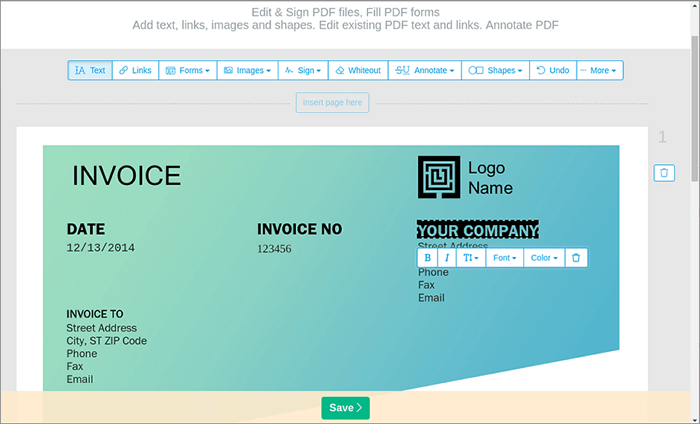 Windows 10 PDF editor