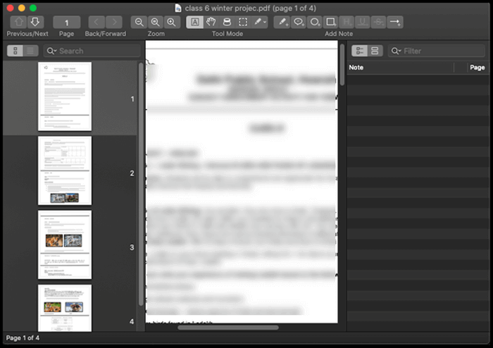 skim lettore di pdf macos