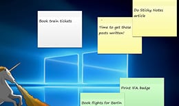 recuperare sticky notes eliminati