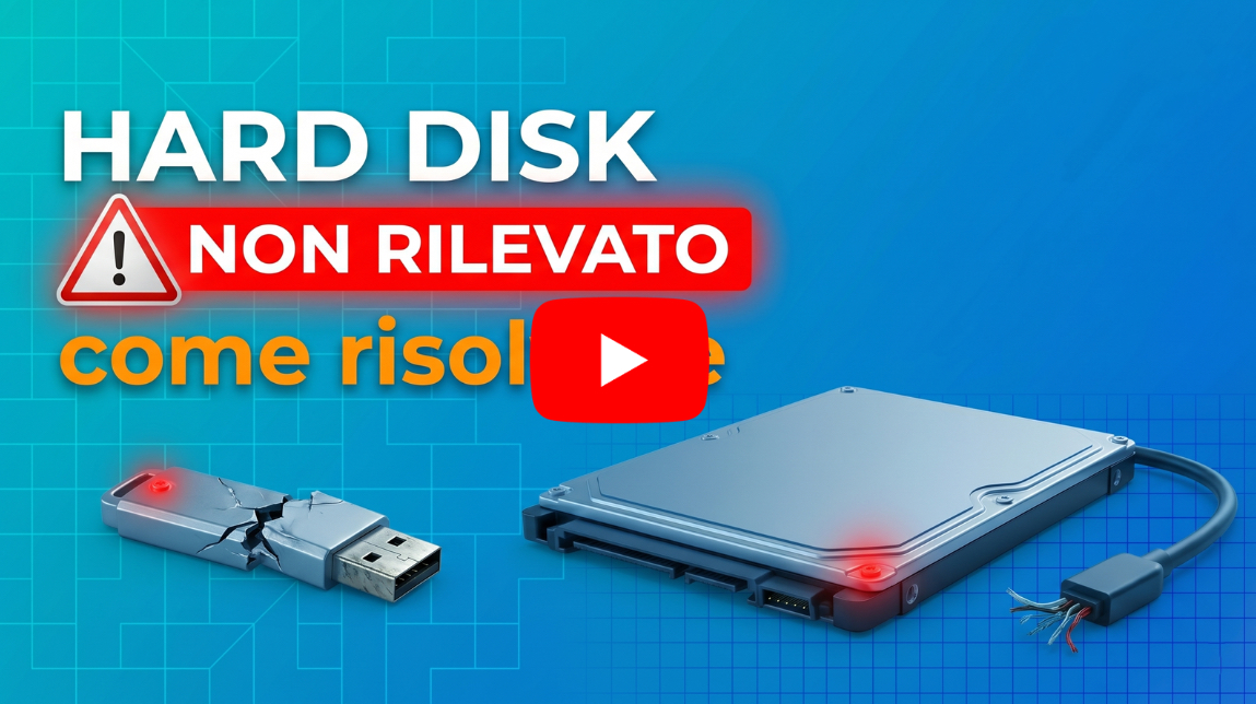video di recupero del disco rigido